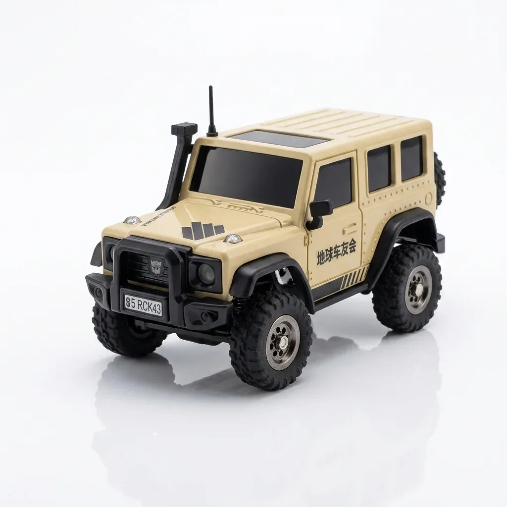 LDARC X43 beige mini crawler RC car