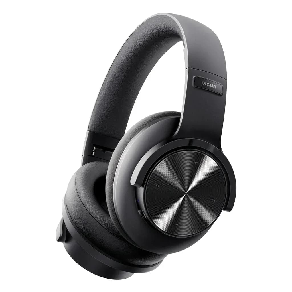 Picun B8 Bluetooth Over-Ear Headphones with 120H Battery