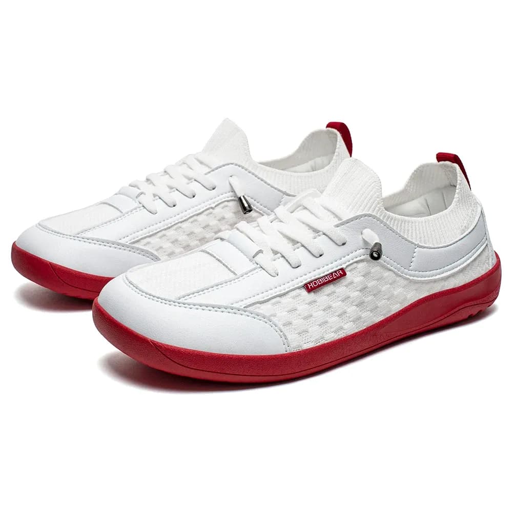 HOBIBEAR Zero-Drop Wide-Toe Slip-On Walking Shoes