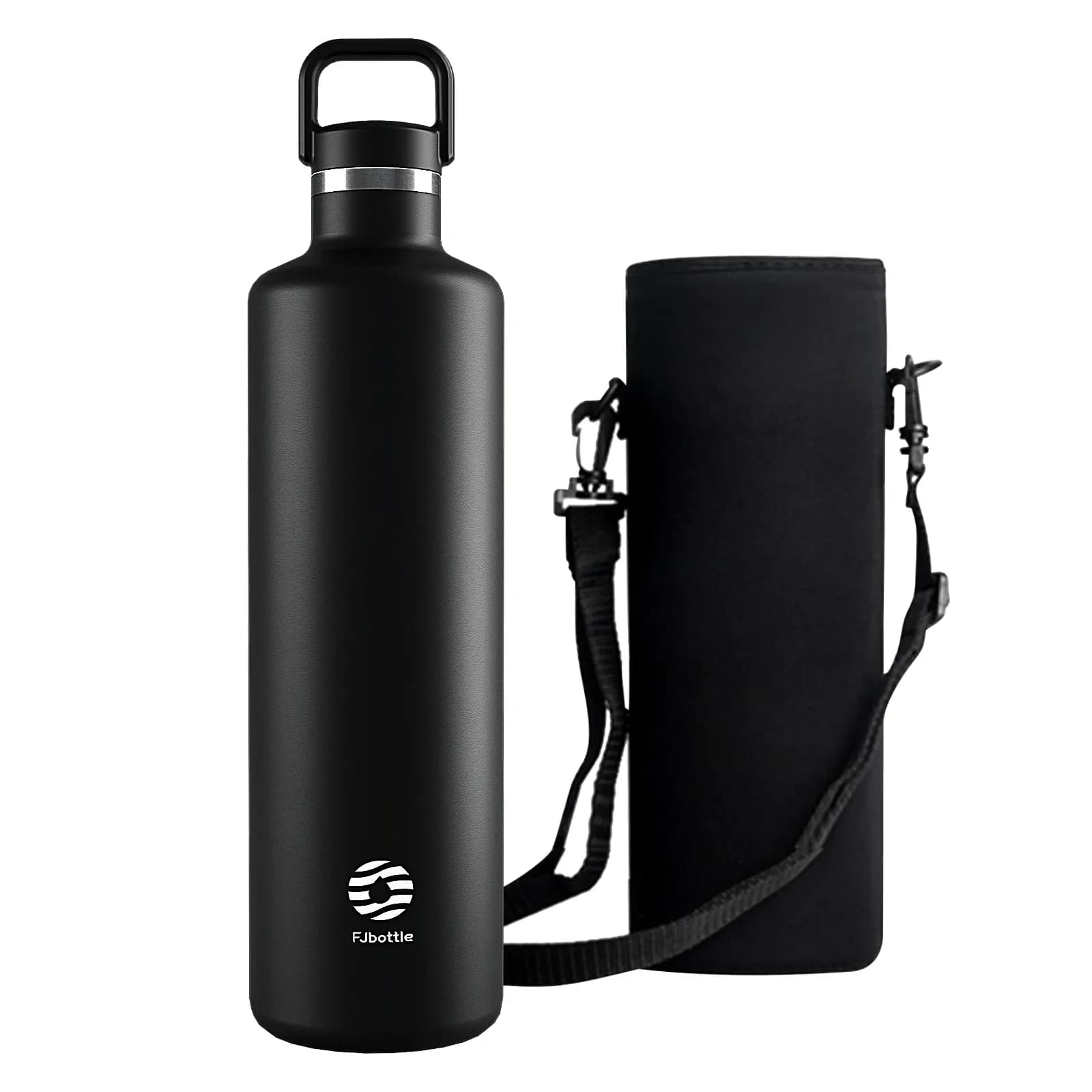 FEIJIAN 1750ml Stainless Steel Vacuum Thermos with Carry Bag