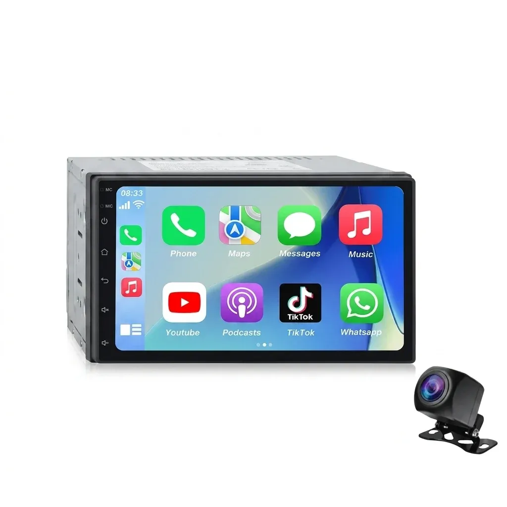 RNABAU 7-inch double-DIN car stereo