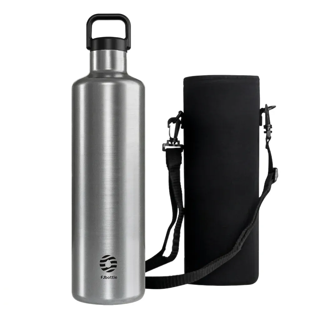 Feijian 1.75L Stainless Steel Vacuum Flask with Carry Bag