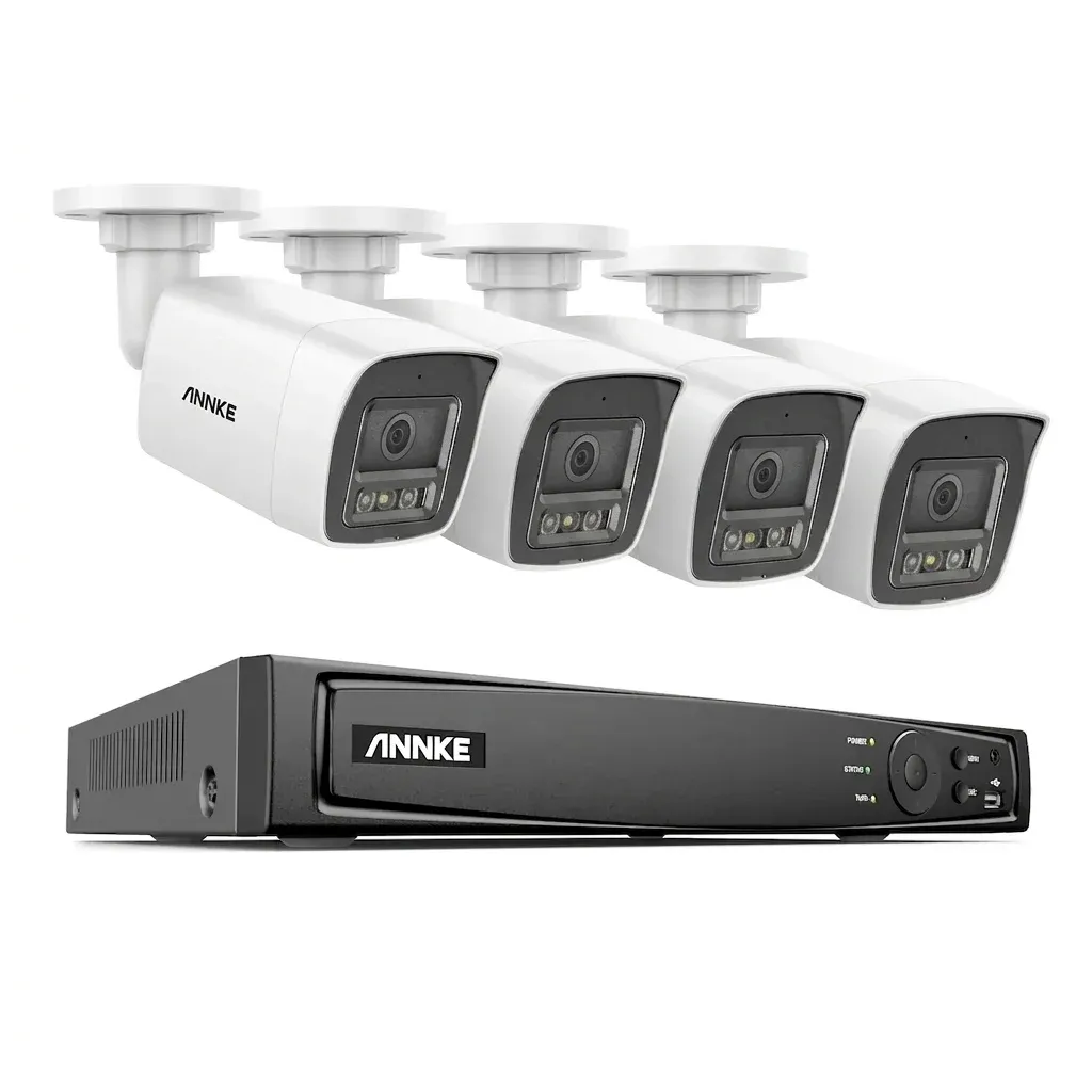 ANNKE NVR kit with four cameras