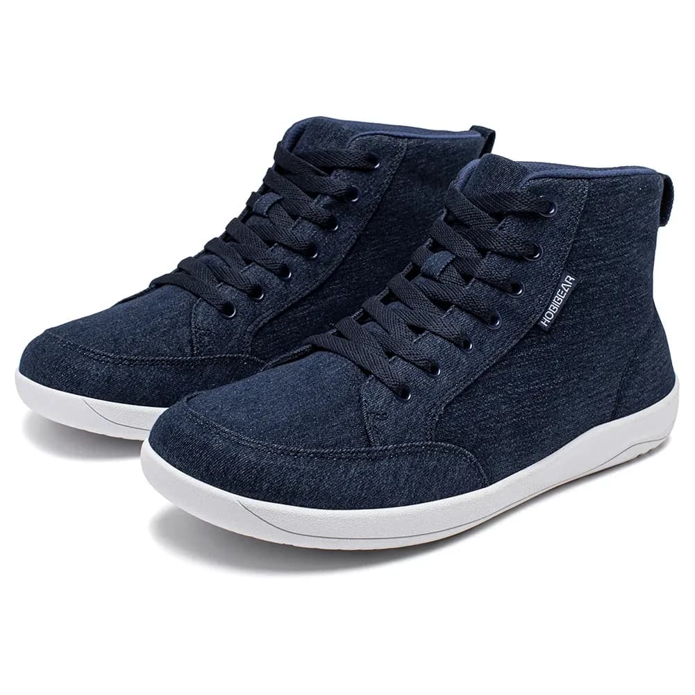 HOBIBEAR Mid-Top Barefoot Canvas Walking Shoes