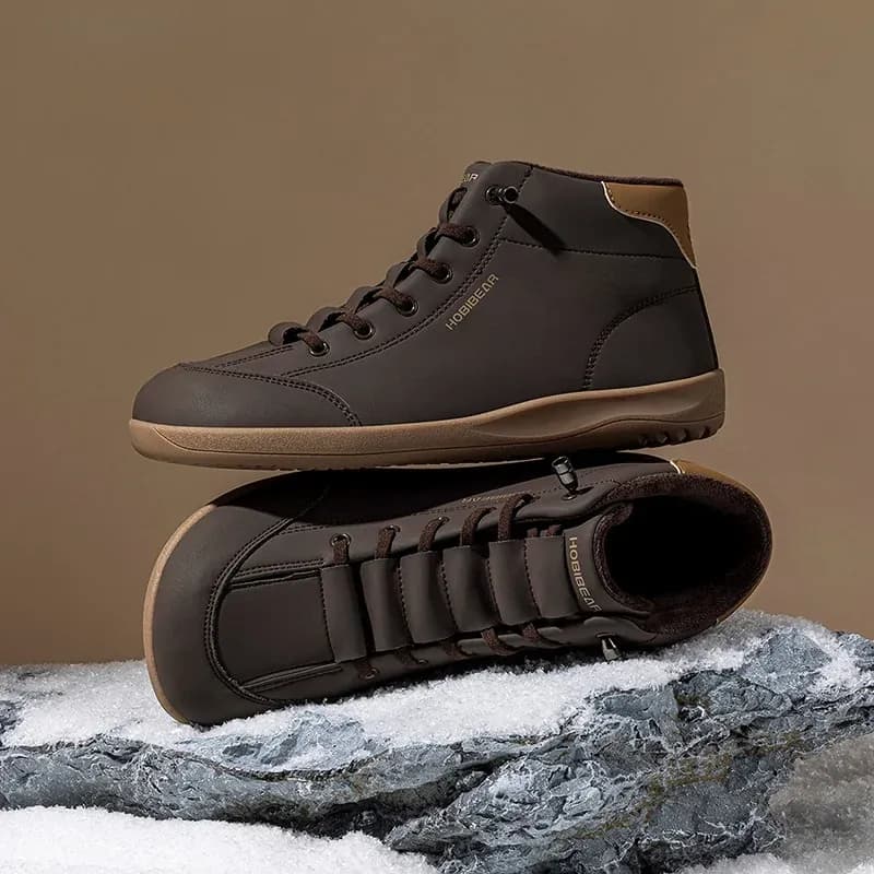HOBIBEAR Wide-Fit Winter Barefoot Casual Shoes