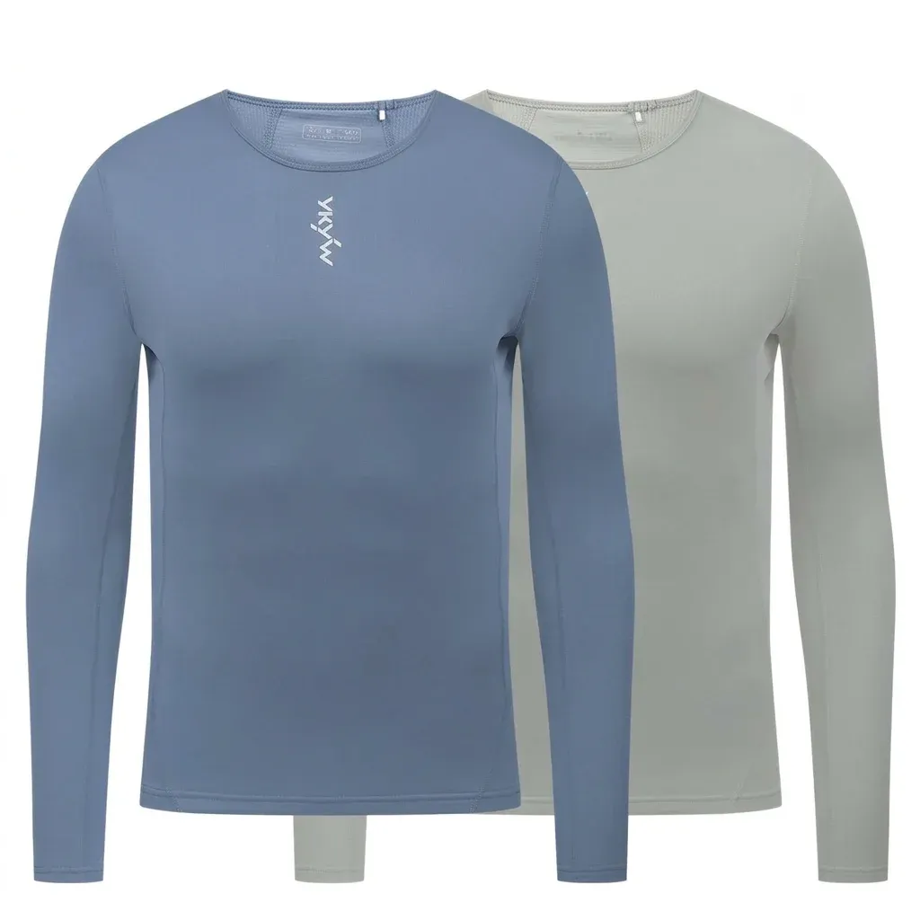 Men’s thermal cycling base layer shirts