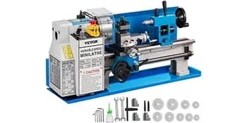 VEVOR Variable-Speed Mini Metal Lathe for Precision Workshop Work