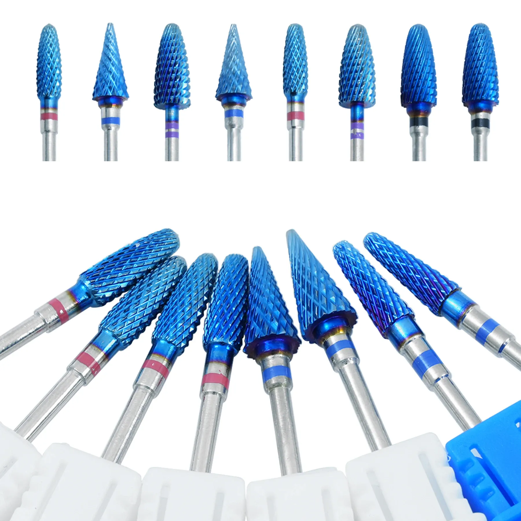 Conical Tungsten Carbide Nail Drill Bit for Gel Removal