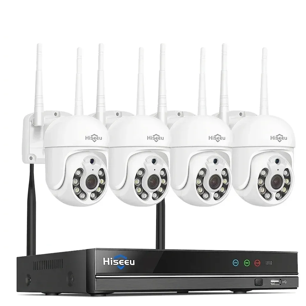 Hiseeu WiFi NVR security camera kit