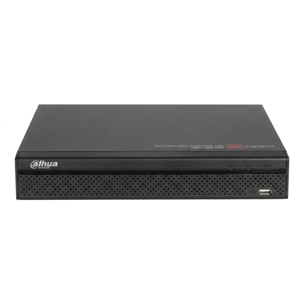 Dahua 4K compact NVR studio product photo