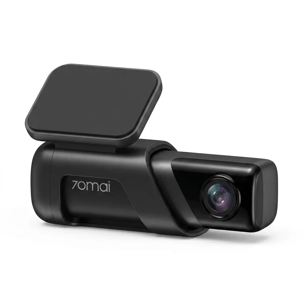70mai M500 black dash camera studio shot
