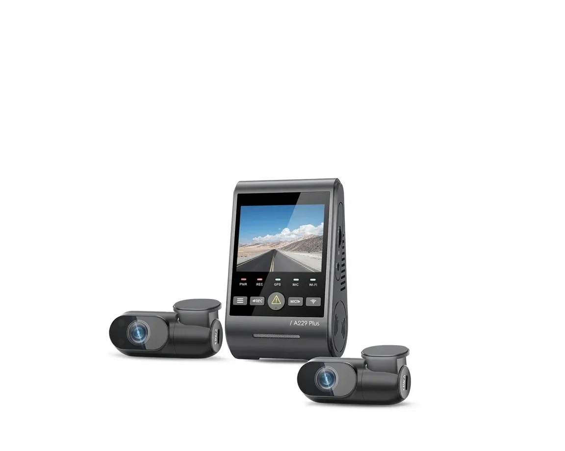 VIOFO A229 Plus dashcam with two cameras
