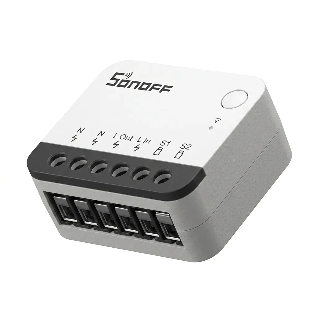 SONOFF ZBMINIR2 smart relay studio photo
