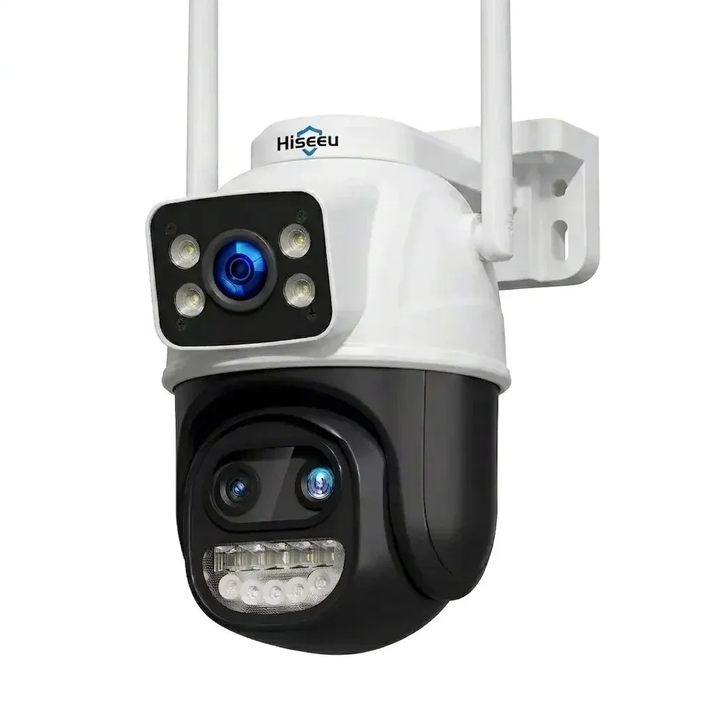 Hiseeu dual-lens WiFi PTZ security camera