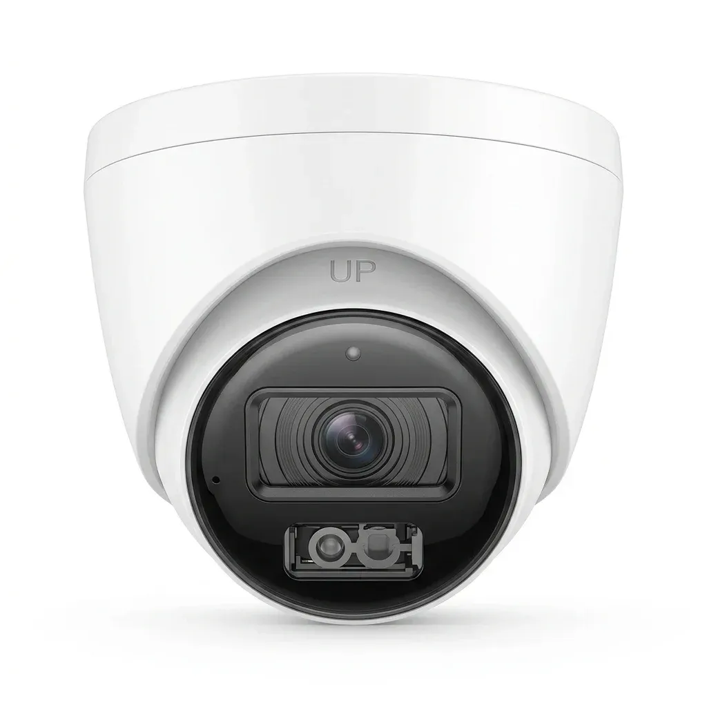 ANNKE white dome security camera studio shot