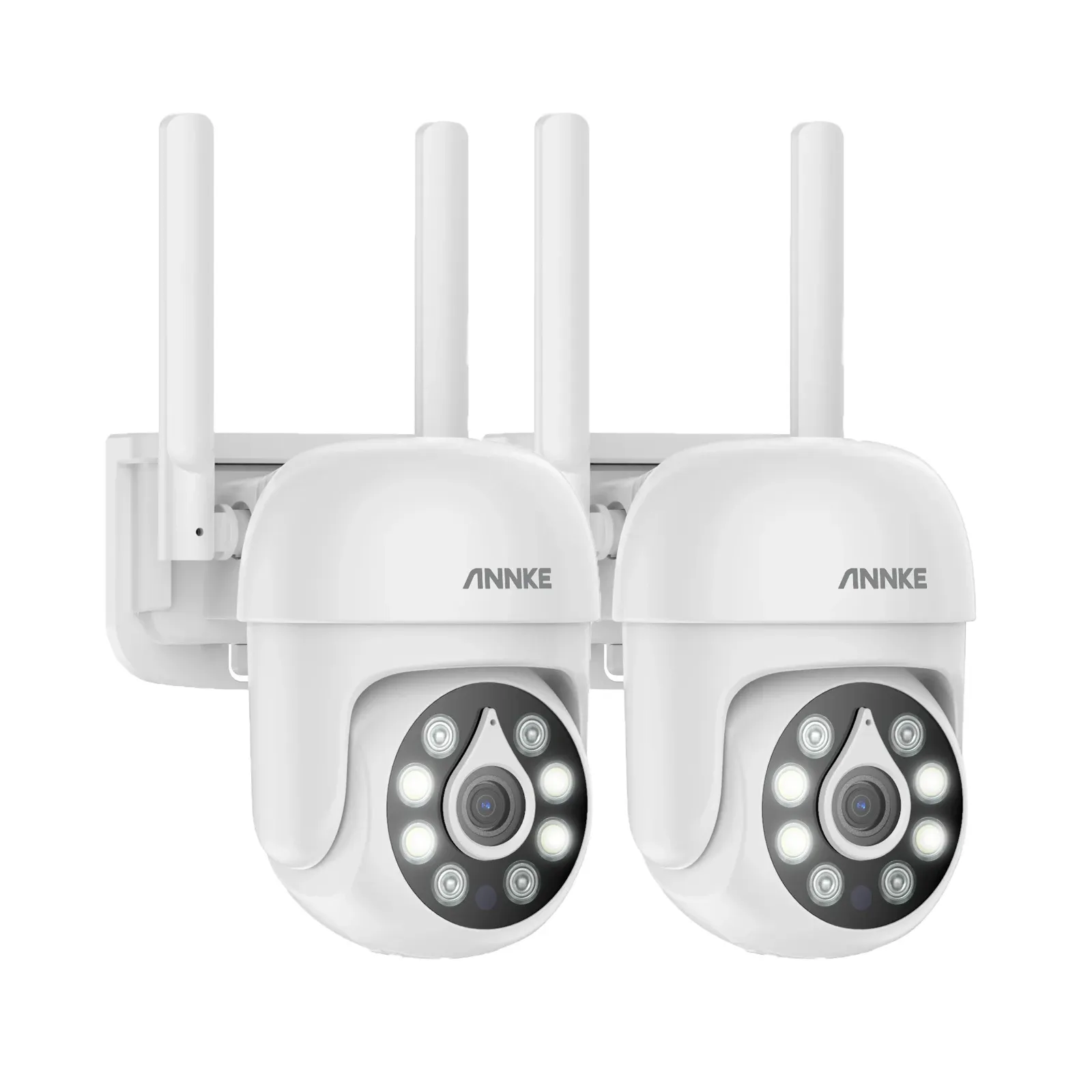 ANNKE 5MP WiFi Dome Security Camera Pair with Two-Way Audio
