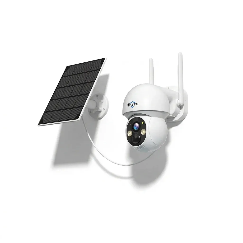 Hiseeu solar PTZ WiFi security camera