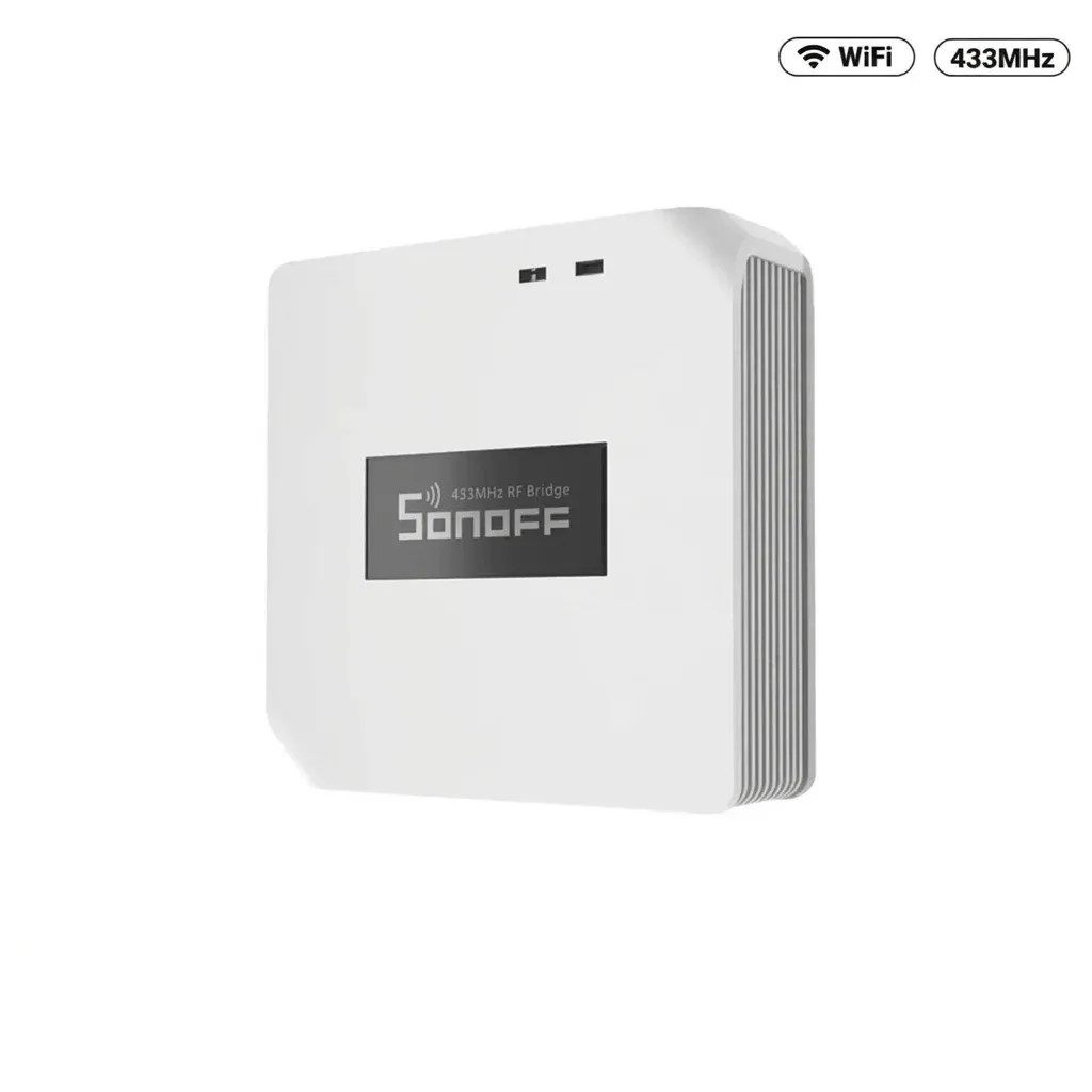SONOFF RF BridgeR2 smart hub studio photo
