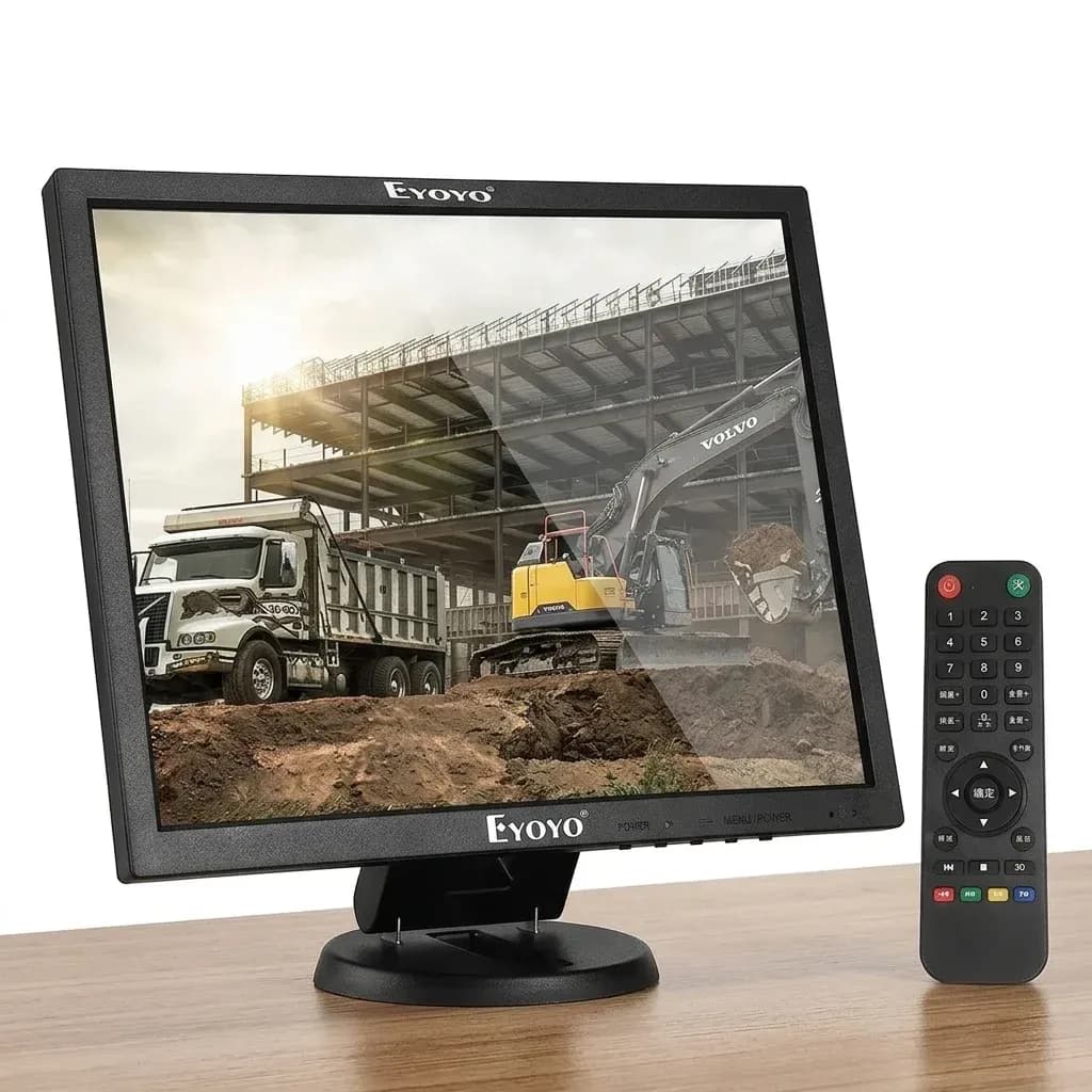 EYOYO 14-inch CCTV LCD monitor with remote