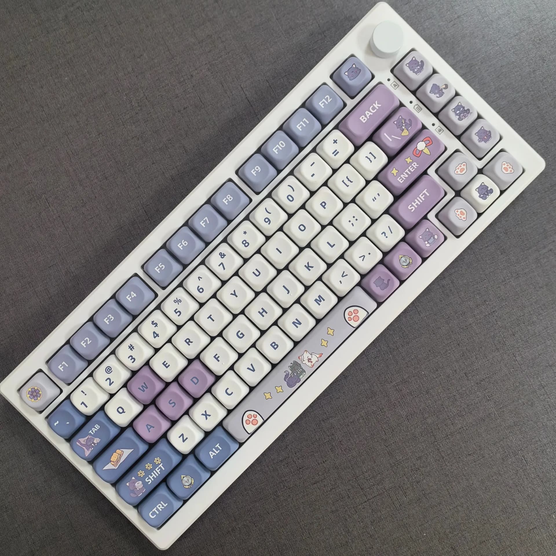 MAIMOOO Wanderer MOA PBT Cat Keycap Set