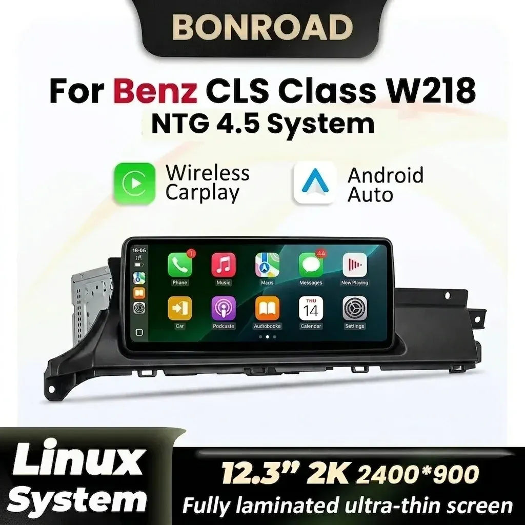 BONROAD 12.3-inch Mercedes CLS display screen