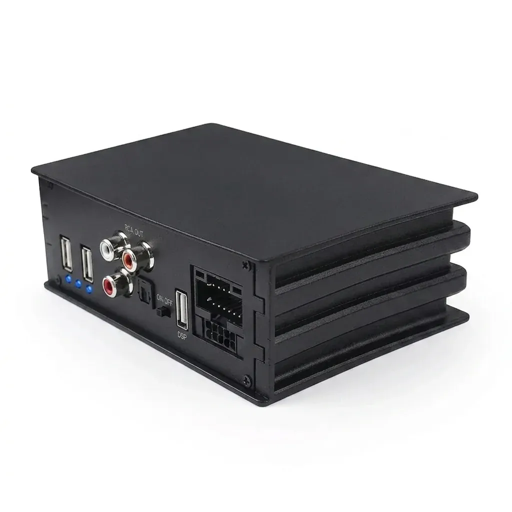 AUTOSHARK 4-Channel DSP Car Amplifier for Android Head Units