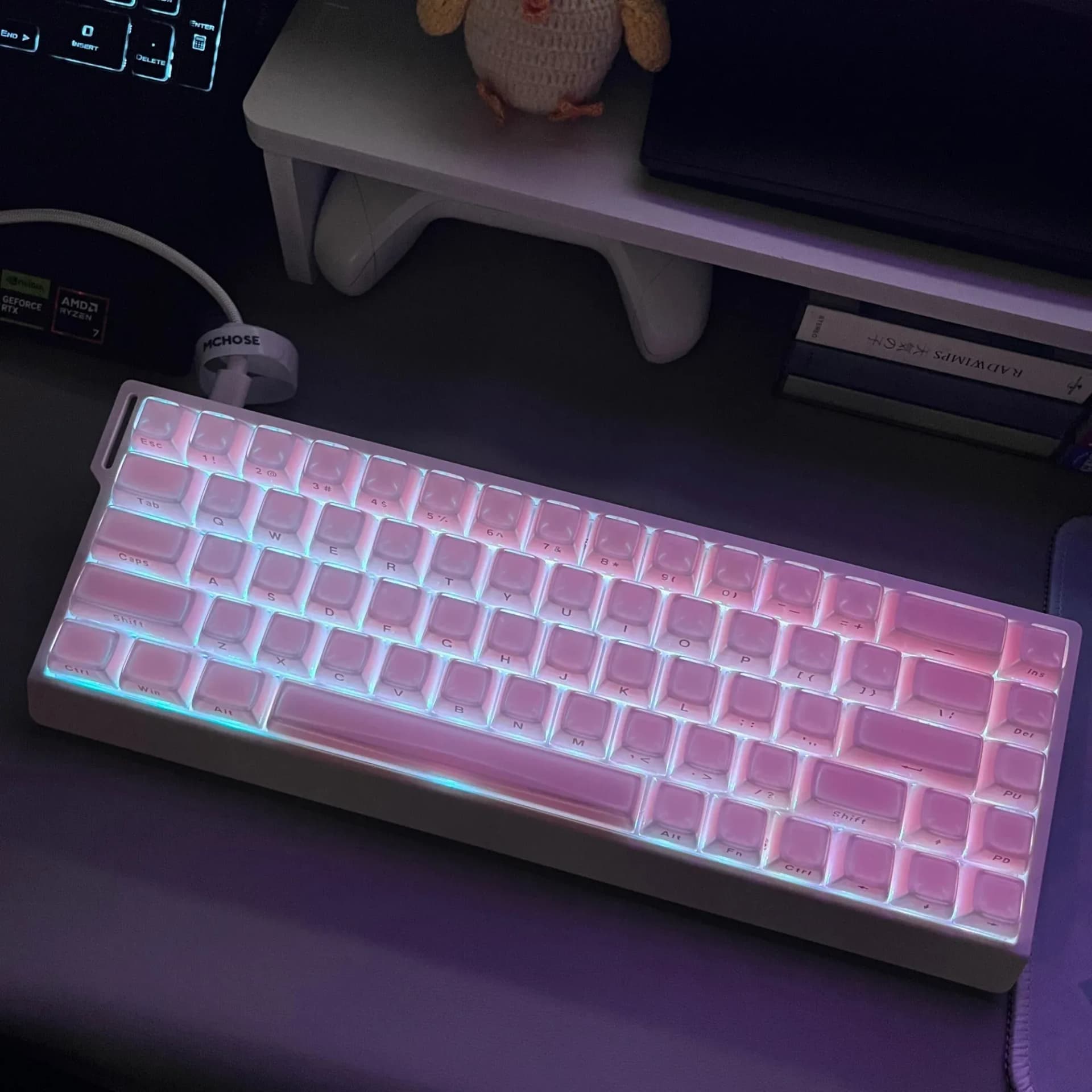 XVX Translucent Side-Print OEM Keycap Set