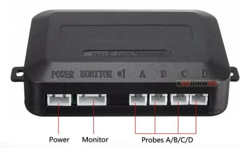 Koorinwoo Visible LED Parking Sensor Kit