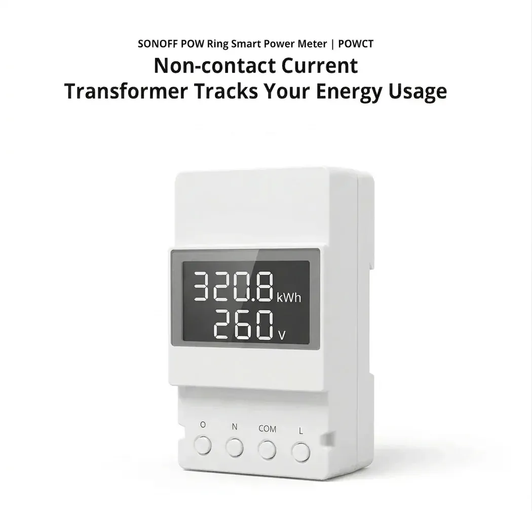 SONOFF POWCT smart energy meter front view