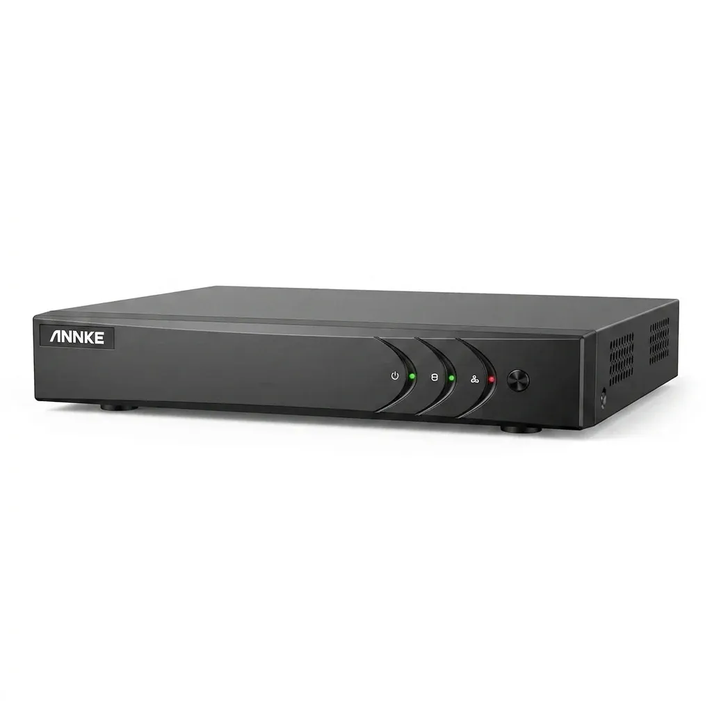 ANNKE black 8-channel hybrid DVR recorder