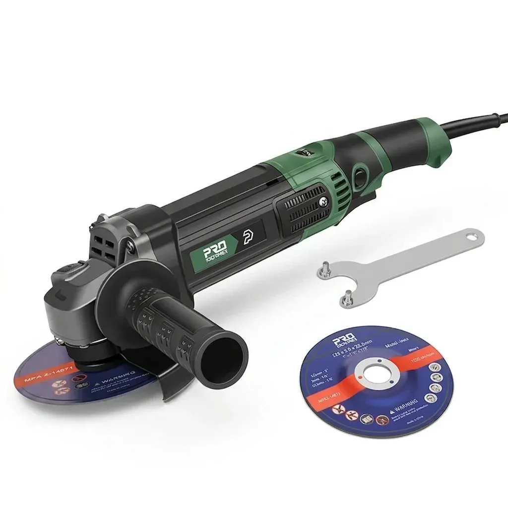PROSTORMER 1250W Variable-Speed Corded Angle Grinder