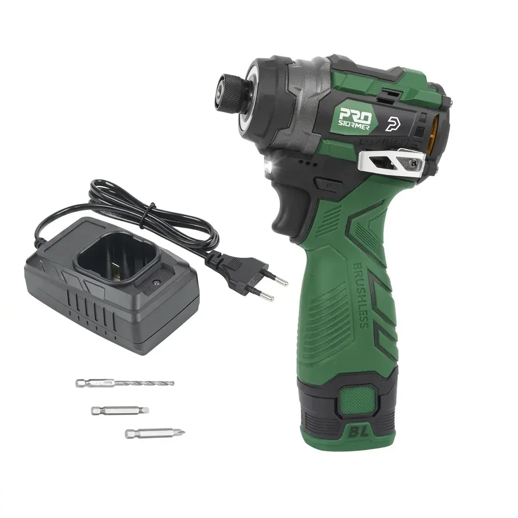 PROSTORMER 17V Brushless Cordless Screwdriver 140Nm