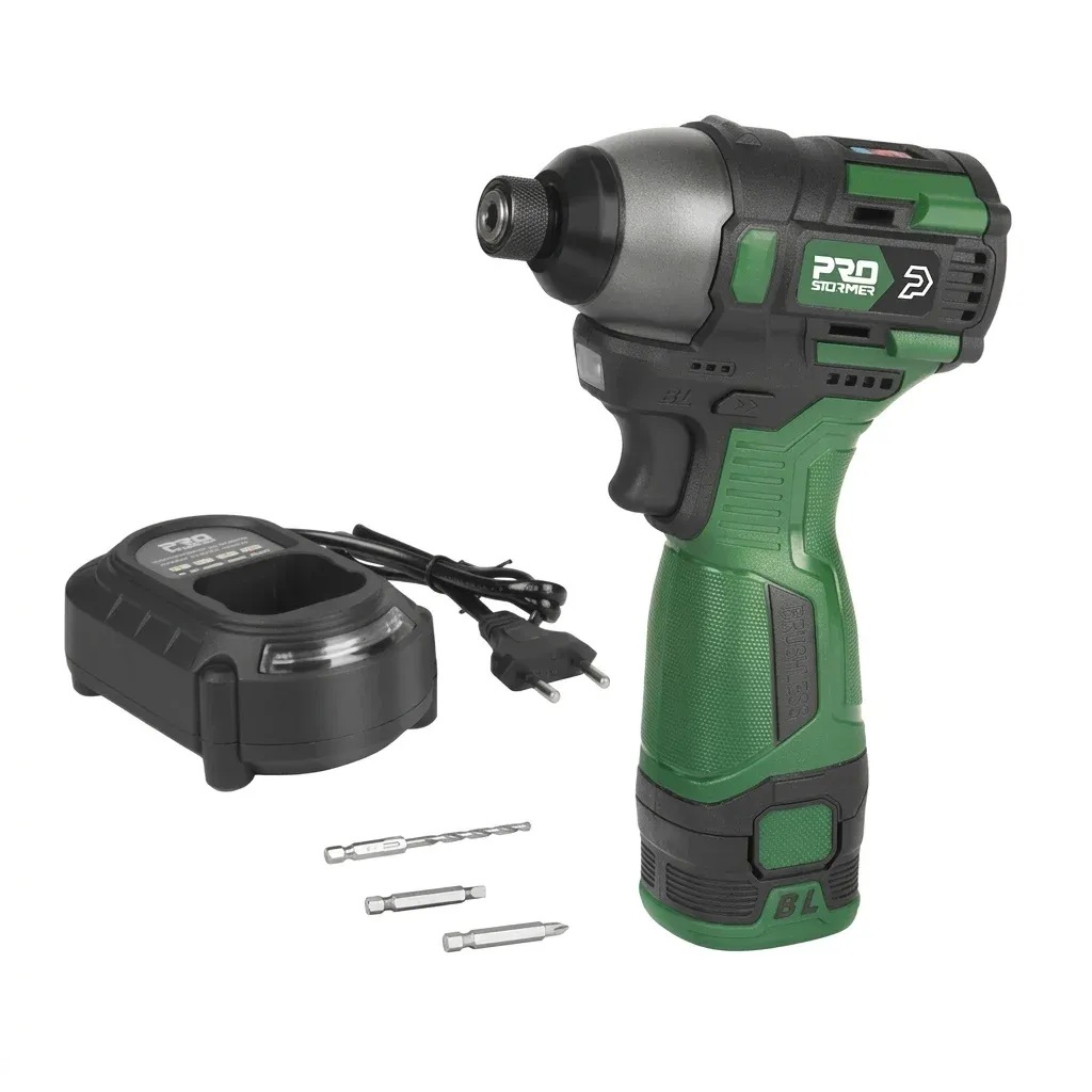 PROSTORMER 17V Brushless Cordless Screwdriver 140Nm