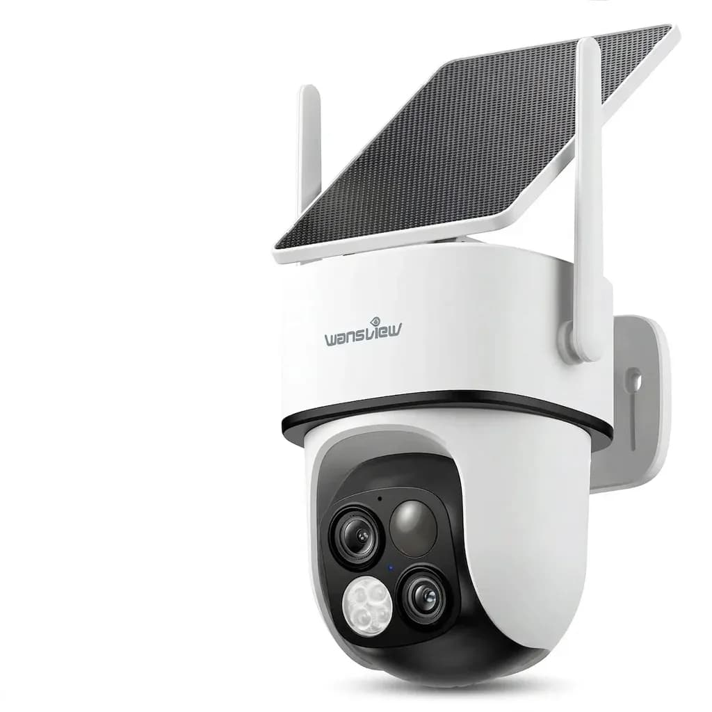 Wansview dual-lens outdoor PTZ security camera