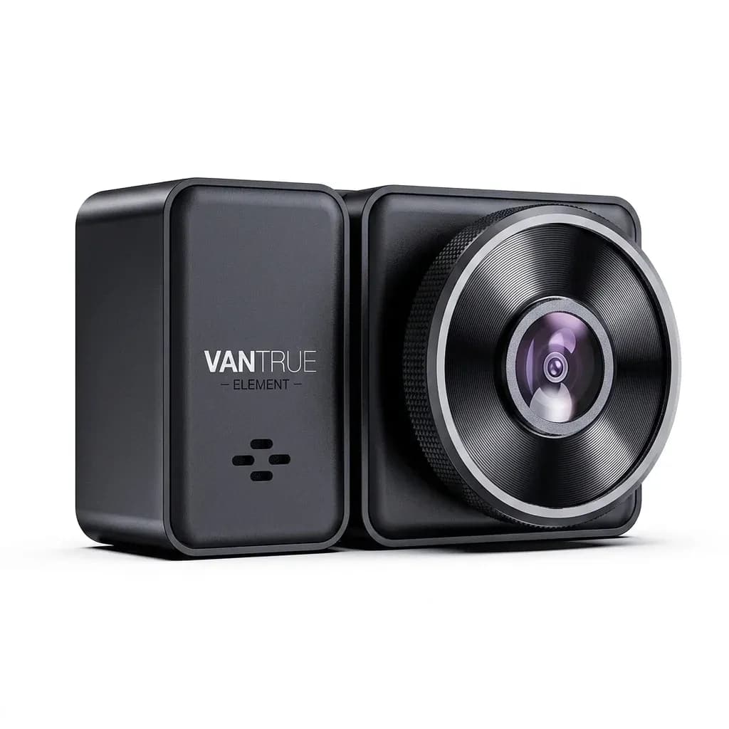 Vantrue E2 Dual 2.7K Dash Cam with Voice Control and GPS