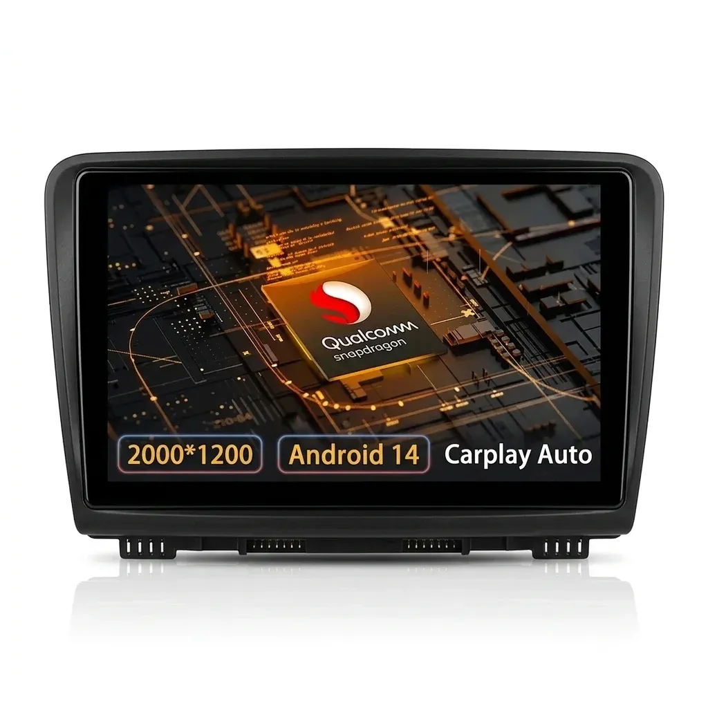 Skoda Superb B6 Android car stereo display