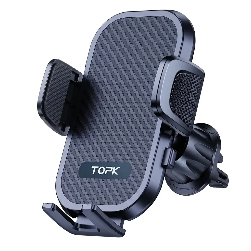 TOPK metal air vent phone mount