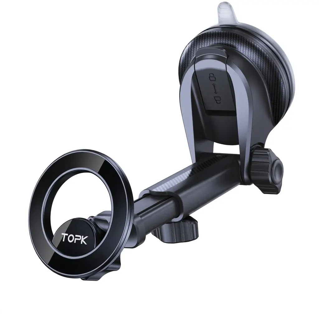 TOPK MagSafe dashboard car phone mount