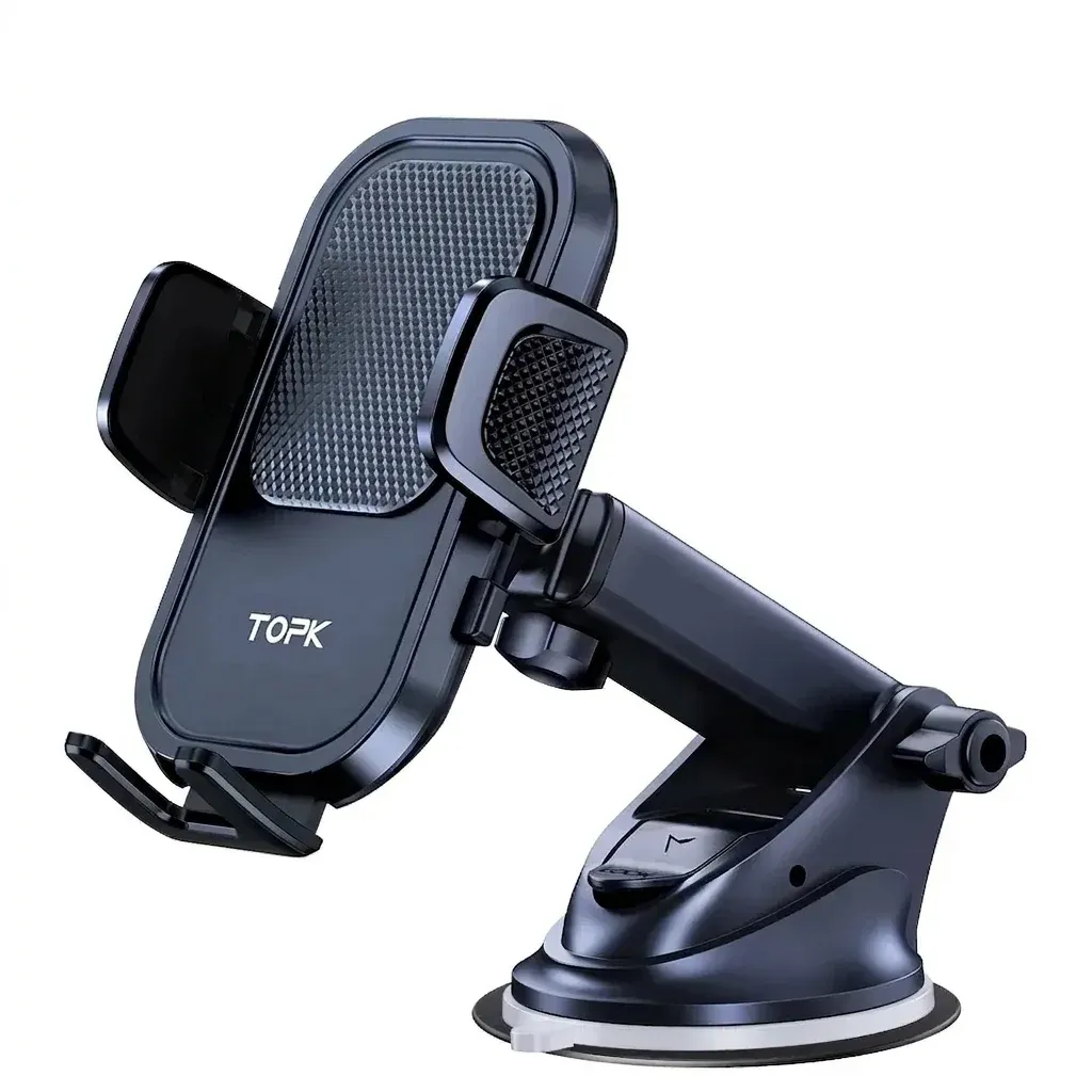 TOPK adjustable suction car phone mount