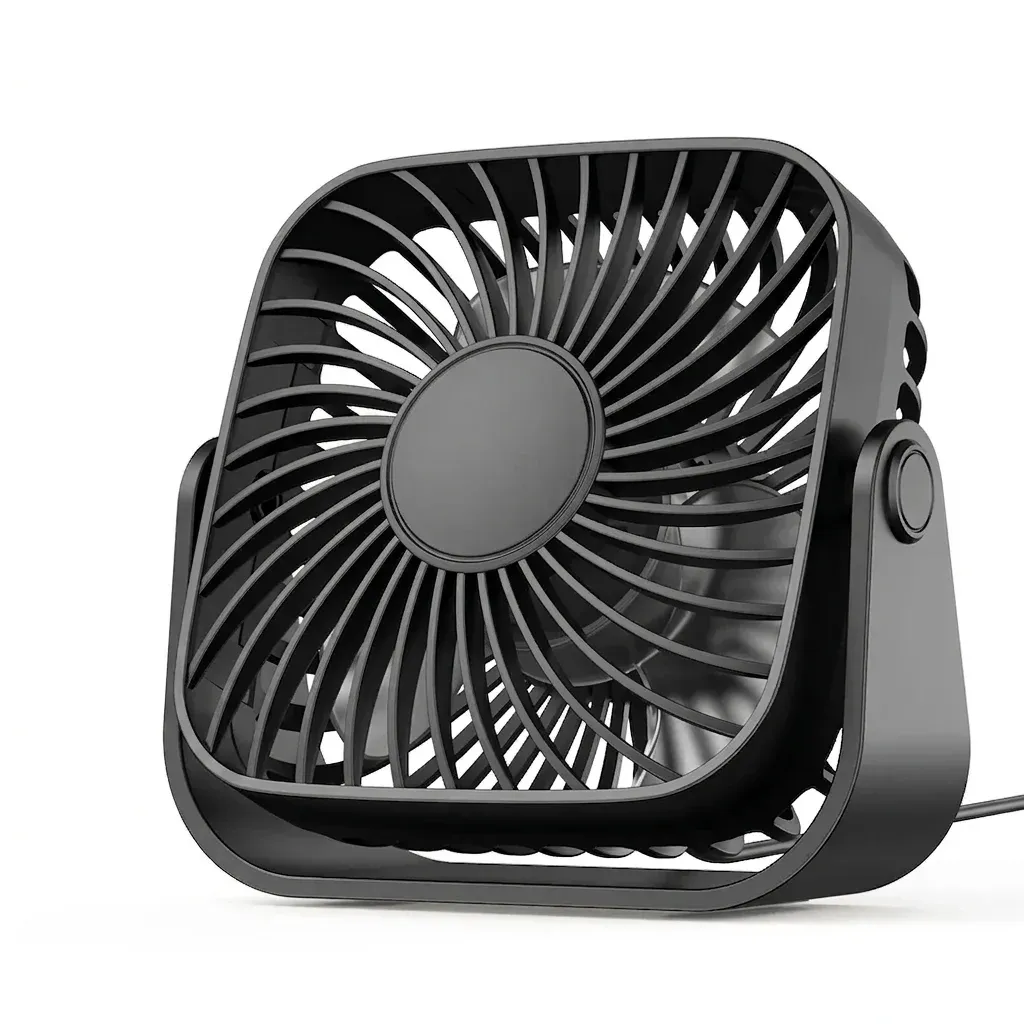 TOPK 4-Inch USB Mini Portable Fan with 360° Tilt