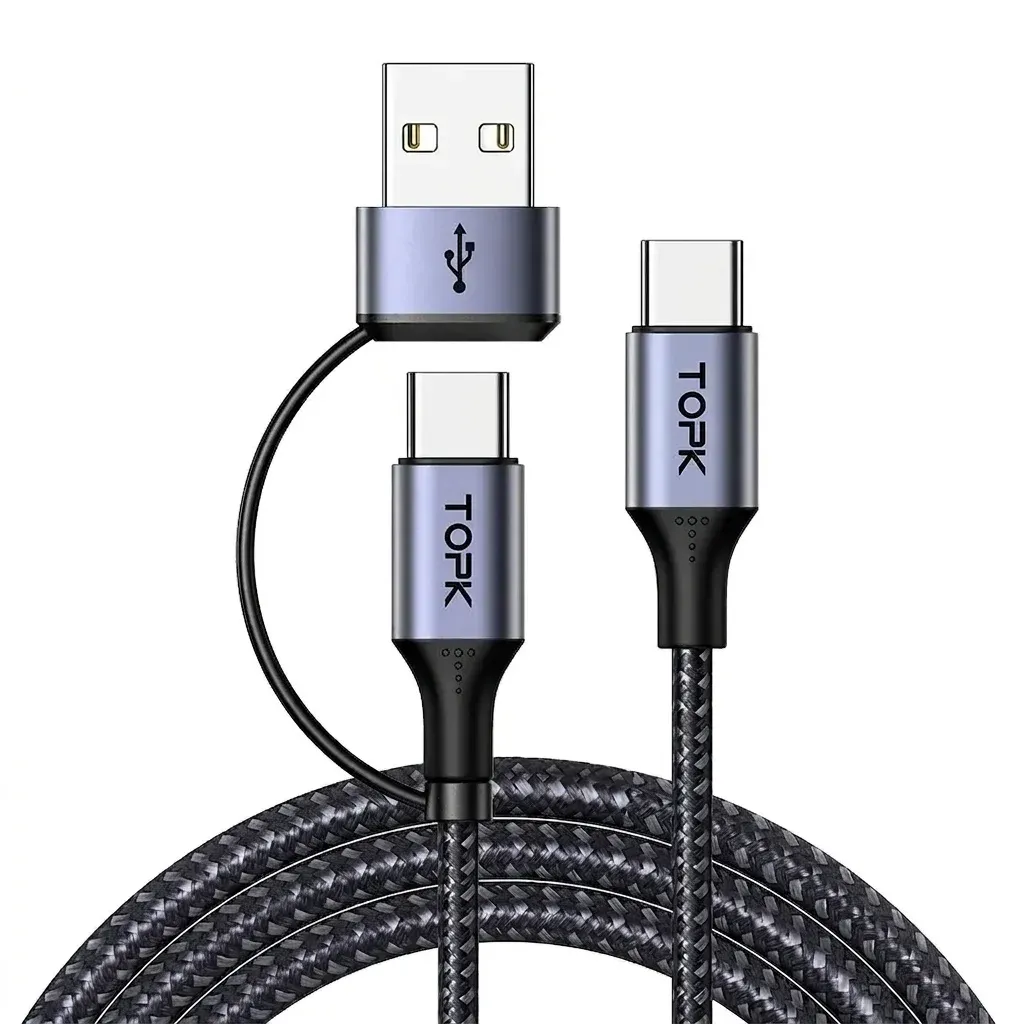 TOPK 60W USB-C to USB-C Fast Charging Cable