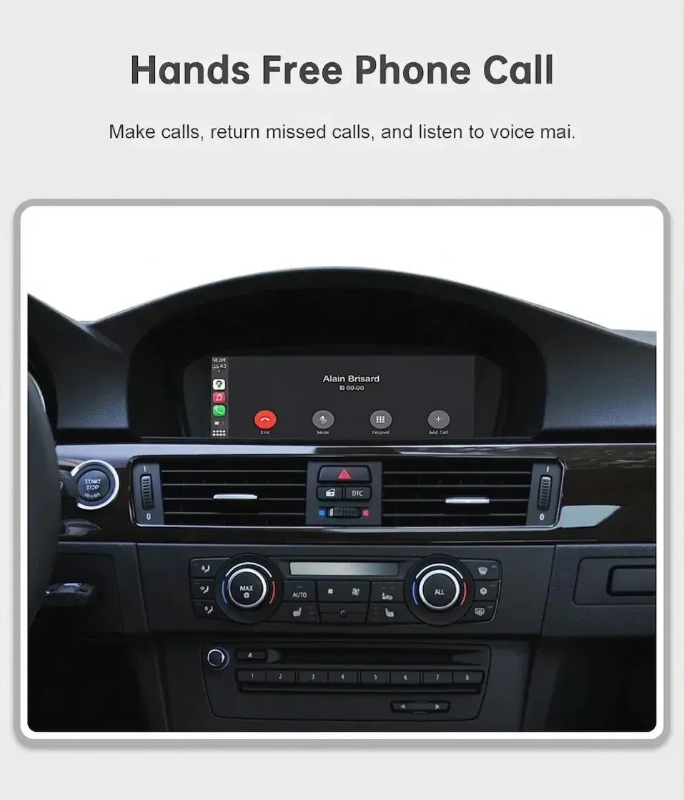 RoadTop BMW dashboard multimedia display
