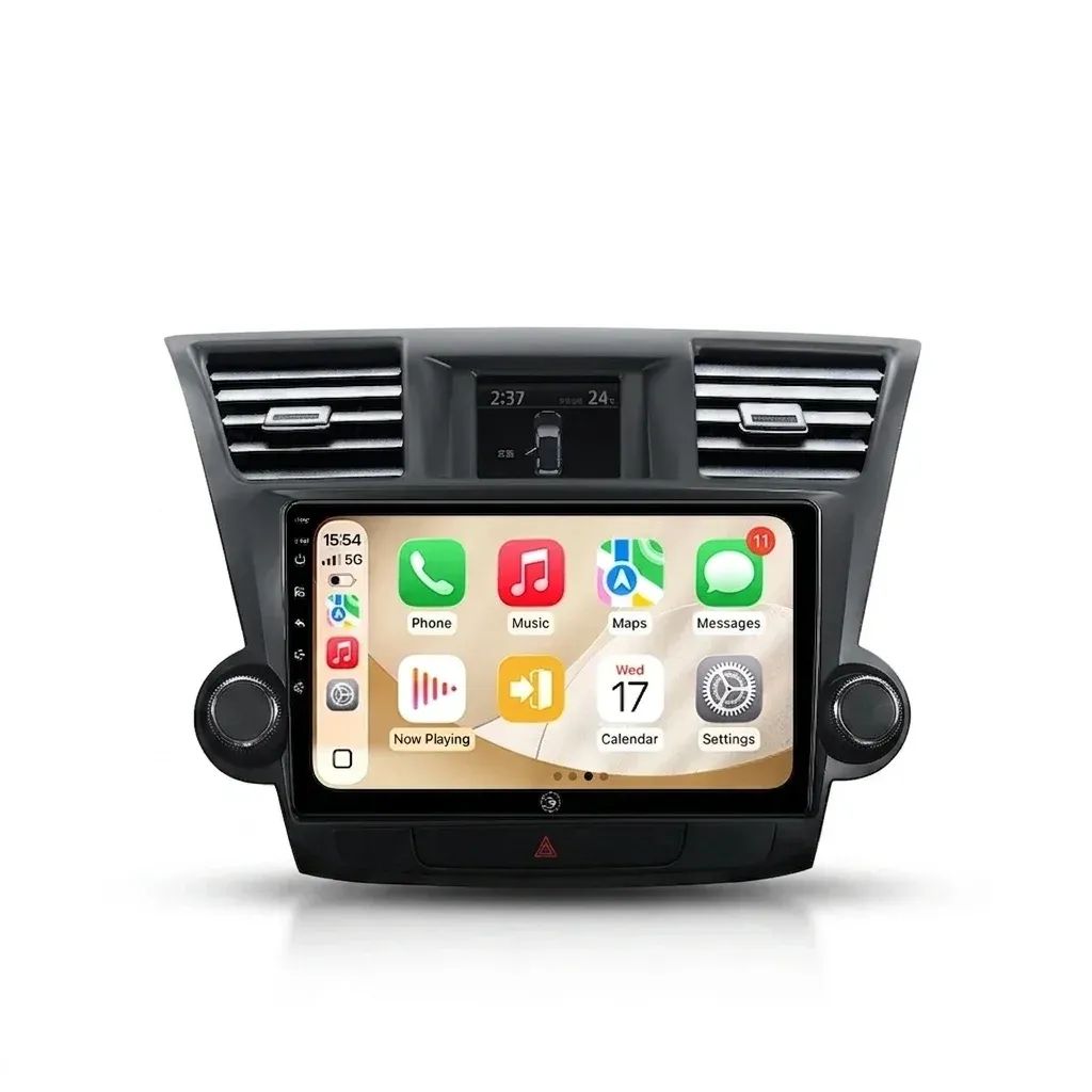 Ainavi Toyota Highlander car radio front view